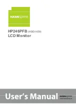 Предварительный просмотр 1 страницы HANNspree HP246PFB User Manual