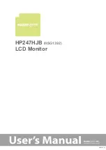 HANNspree HP247HJB User Manual предпросмотр