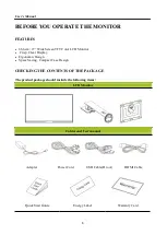 Предварительный просмотр 8 страницы HANNspree HP278WJB User Manual