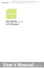 HANNspree HS228PPB Manual preview