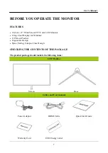 Предварительный просмотр 7 страницы HANNspree HS275HFB User Manual