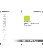 Предварительный просмотр 1 страницы HANNspree MAK-000039 User Manual