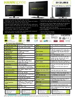 Preview for 1 page of HANNspree SV32LMNB Specification