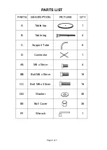 Предварительный просмотр 5 страницы Hanover 2410391 Owner'S Manual