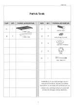 Предварительный просмотр 3 страницы Hanover 2410407 Assembly Instructions Manual