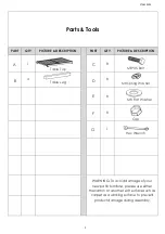 Preview for 3 page of Hanover 2410416 Assembly Instructions Manual