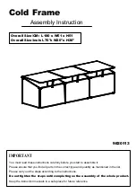 Hanover 9820113 Assembly Instruction Manual preview