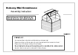 Preview for 1 page of Hanover 9820511 Assembly Instruction Manual