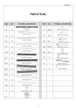 Preview for 4 page of Hanover ASTERGAZ-TAN Assembly Instructions Manual