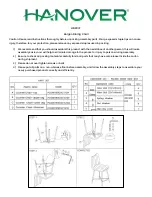 Hanover Bergen HDR007 Assembly Instructions preview