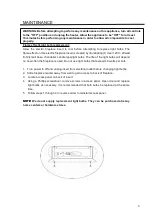 Preview for 7 page of Hanover CAM14FSFP-1BLK Instructions Manual