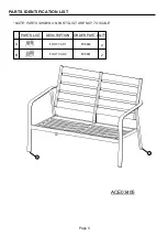 Preview for 5 page of Hanover CORT4PCL-ASH Assembly Instructions