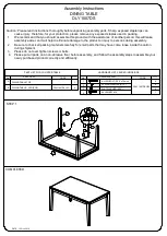 Preview for 1 page of Hanover DLY1007DS Assembly Instructions