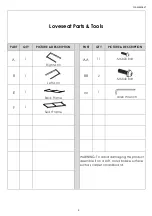 Preview for 5 page of Hanover FCA30332BST Assembly Instructions Manual