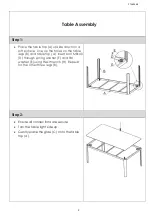 Предварительный просмотр 5 страницы Hanover FTA30348 Assembly Instructions