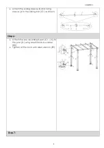 Предварительный просмотр 7 страницы Hanover GFM00752K Assembly Instructions Manual