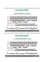 Preview for 3 page of Hanover HAN506A Owner'S Manual