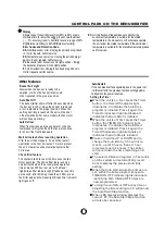 Preview for 10 page of Hanover HAN506A Owner'S Manual