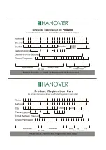 Предварительный просмотр 2 страницы Hanover HANAD50A Owner'S Manual