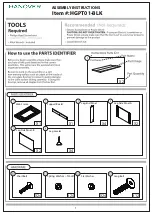 Hanover HGPT01-BLK Assembly Instructions Manual preview