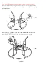 Предварительный просмотр 7 страницы Hanover High Dining Table Owner'S Manual