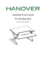 Hanover HSD0402 Assembly And Care Manual preview