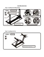 Предварительный просмотр 5 страницы Hanover HSD0411-NAT Assembly  & Care Manual