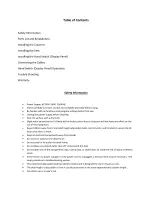 Preview for 3 page of Hanover HSD0411 Assembly  & Care Manual