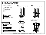 Preview for 1 page of Hanover HVRBT124 Assembly Instructions