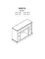 Hanover MANTEL CAM5021-1TEK Assembly Instructions Manual preview