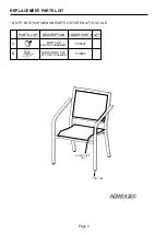 Preview for 6 page of Hanover Morrison MORDN7PC-WHT Assembly Instructions Manual