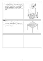 Предварительный просмотр 4 страницы Hanover NAPDNS5PCSQ-WHT Assembly Instructions Manual