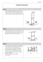 Preview for 7 page of Hanover NAPLES4PC-WG Assembly Instructions Manual