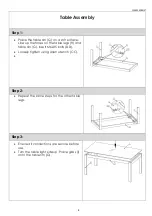 Предварительный просмотр 10 страницы Hanover NAPLES4PC-WN Assembly Instructions Manual