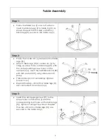 Preview for 6 page of Hanover PALMBAY3PCTAN Assembly Instructions Manual