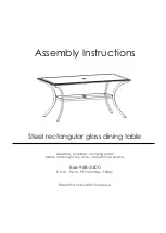 Предварительный просмотр 2 страницы Hanover PALMBAYDN7PC-TAN Assembly Instructions Manual