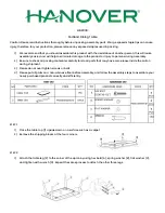 Preview for 2 page of Hanover Portland HDR008 Manual