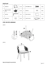 Preview for 4 page of Hanover Riley RLYDN7PC-GRY Manual