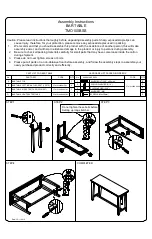 Preview for 1 page of Hanover TMO100BSS Assembly Instructions