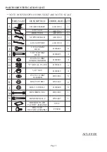 Preview for 5 page of Hanover TRADTILE5PCFP-RED Assembly Instructions Manual