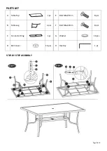 Предварительный просмотр 8 страницы Hanover Venice VENDN7PCSW-2 Manual