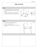 Предварительный просмотр 5 страницы Hanover Wicker ACCENT3PC-NVY Assembly Instructions Manual