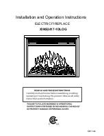 Hanover XINS2417-1DLOG Installation And Operation Instructions Manual preview