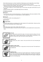 Предварительный просмотр 11 страницы Hans Dinslage SANITAS SMA 70 Instructions For Use Manual