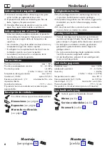 Preview for 4 page of Hans Grohe 1343718 Series Instructions For Use/Assembly Instructions