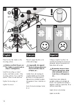 Предварительный просмотр 14 страницы Hans Grohe 13444181 Installation/User Instructions/Warranty