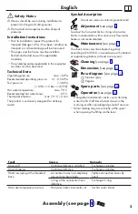 Preview for 3 page of Hans Grohe 14872007 Instructions For Use/Assembly Instructions