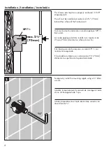 Preview for 4 page of Hans Grohe 24357 1 Series Installation/User Instructions/Warranty