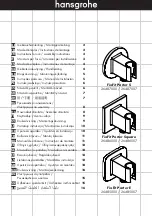 Preview for 1 page of Hans Grohe 26485000 Instructions For Use Manual