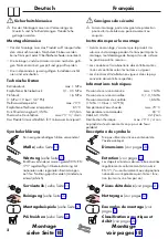 Preview for 2 page of Hans Grohe 26485000 Instructions For Use Manual